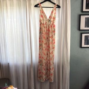Zara Floral Maxi Dress - Small